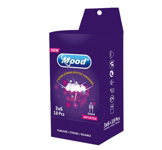 Mood dotted condom 18 pieces