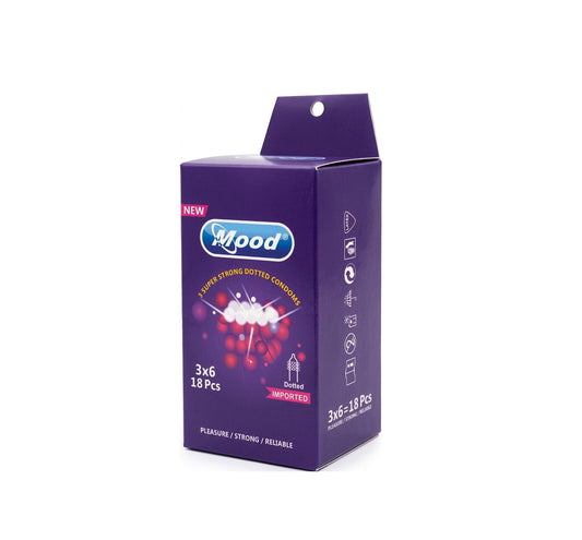 Mood Super Strong Dotted – Pack of 18